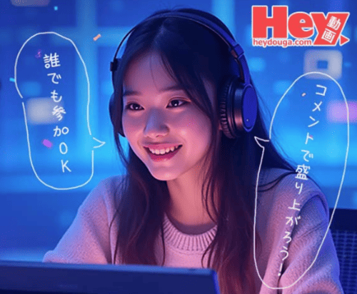 Hey動画とDXLIVEの鑑賞会